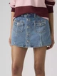 Spódnica damska jeansowa mini Levi`s Button Front Skort 005NA-0000 26 Błękitna (5401187796802) - obraz 1