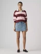 Spódnica damska jeansowa mini Levi`s Button Front Skort 005NA-0000 28 Błękitna (5401187796819) - obraz 3