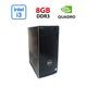 Игровой ПК Dell Inspirion 3650 / Intel Core i3-6100 (2 (4) ядра по 3.7 GHz) / 8 GB DDR3 / 256 GB SSD / nVidia Quadro K2200, 4 GB GDDR5, 128-bit / Wi-Fi+Bluetooth / DVD / Win 10 Home Lic б/у - изображение 1