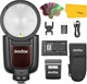 Накамерная вспышка Godox V1Pro-S для Sony, 76Ws, TTL, HSS 1/8000, 2.4GHz X, круглая головка - изображение 3