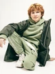Детское теплое худи на флисе для мальчика Nike B Nsw Si Flc Po Hoodie Bb2 HM4339-386 128-137 см Салатовое (197599790266) - изображение 14