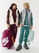 Детские теплые спортивные штаны-джоггеры на флисе для девочки Nike K Nsw Club Flc Jggr Mlogo HQ0973-652 128-137 см Коричневые (197601383783) - изображение 11