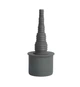 Кінцевик зі штуцером та редукцією Plastbrno 50mm 8-25мм UZ50000 - зображення 1