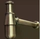 Сифон для раковины без выпуска Античная бронза SEA.32300AB - изображение 1