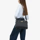 Сумка женская кожаная тоут средняя Regina Notte Tote 4223 Черный - изображение 2