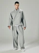 Толстовка на молнии мужская Adidas Originals Adicolor Spacer JX1508 L Серая (4068809037067) - изображение 14