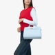 Сумка женская кожаная тоут средняя Regina Notte Tote 4223 Голубой - изображение 2
