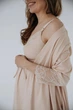 Халат для беременных и кормящих мам "Soft&Lace" "Мамин Дім" XL Frappe (2550000897103) - изображение 5