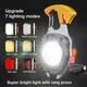 LED-ліхтар наключний 7 в 1 акумуляторний мультитул, чорний - зображення 5
