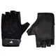 Рукавички для тренувань Adidas, XL (обхват 23-24.5 см), дихаючі, Чорні, для фітнесу та спорту (II5598-xl) - зображення 1
