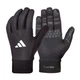 Перчатки для тренировок Adidas Full Finger, XL (обхват 23-24.5 см), дышащие, Черные, экокожа, для фитнеса и спорта (ADGB-12826-NL) - изображение 1