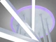 Потолочная светодиодная люстра с пультом, 102 Вт, белая, для гостиной 7010WH LED 3color dimmer - изображение 5