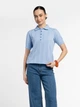 Поло жіноче блакитне 100% бавовна Arber Polo Knit WD SS WTR-204 XS блакитний (W09.36.24.624) - изображение 1