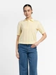 Поло жіноче жовтого 100% бавовна Arber Polo Knit WD SS WTR-204 M жовтий (W09.35.26.623) - изображение 1