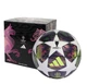 Мяч футбольный Adidas UCL 2026 Budapest league BOX JX9101 4 размер в подарочной коробке термошов - изображение 1