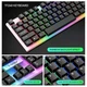 Игровой комплект 4в1 T-Wolf TF-240 Gaming Combo — клавиатура, мышь, наушники с микрофоном и коврик для мыши с RGB подсветкой и 3D эффектом - изображение 4