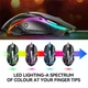 Игровой комплект 4в1 T-Wolf TF-240 Gaming Combo — клавиатура, мышь, наушники с микрофоном и коврик для мыши с RGB подсветкой и 3D эффектом - изображение 13