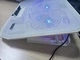 Подставка для ноутбука с охлаждением 10–18" IceCoorel 2*USB, 2 кулеры 365x285x32 mm Белый ( ICN106O ) - изображение 4