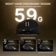 Бездротова миша ATTACK SHARK V8 42000 DPI PAW3950MAX Nordic 54L15 8K Чорна - изображение 6