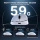Бездротова миша ATTACK SHARK V8 42000 DPI PAW3950MAX Nordic 54L15 8K Біла - изображение 4