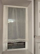 Занавеска 73х112см c органзы на створку окна Lumelle Simple 1шт молочная (13_2ф) - изображение 1