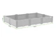 Модульный уличный ящик для растений Cultivo Grow Cube XL 123х82 см 847 л контейнер для цветов, овощей, фруктов с дренажем коричневый - изображение 4