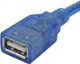 Кабель подовжувач USB 2.0 AM/AF екранований з фільтром 5 метрів Blue - зображення 6