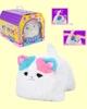 Інтерактивний пухнастий котик "Fluff pets" з рожево-блакитними вушками(нявкає, мурчить, виляє хвостиком, дрімає, закриває очі) (BL-335) - зображення 4