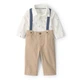 Комплект Carter's 2в1 боді-сорочка, штани для хлопчика 81-86 см (1U634910_24M) - зображення 1