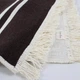 Килим Lotus Home - Infinity Stripe коричневий двосторонній 80*150 (svt-2000022352093) - зображення 5