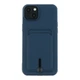 Чохол OtterBox Colorfull з кишенею для карток Pocket Card для iPhone 15 Plus Dark blue - зображення 1