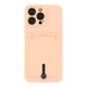 Чохол TPU Colorfull Pocket Card для iPhone 14 Pro Max Pink Sand - изображение 1