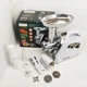 Мясорубка Rainberg RB-675 3800W с соковыжималкой, электрическая с насадками для шинковки. Цвет: белый - изображение 4