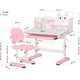Комплект стіл + стілець + полиця Mealux BD-29 Panda XL Pink (BD-29 PN) Рожевий - изображение 3