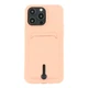 Чохол OtterBox Colorfull з кишенею для карток Pocket Card для iPhone 15 Pro Max Pink sand - зображення 1
