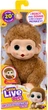 Интерактивная игрушка Moose Обезьянка Пепи Пич Бежевая (630996267660) - изображение 1