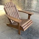 Шезлонг ДУБОВИЙ від RELAX WOOD (ADIRONDACK) для тераси , саду , басейну , натуральне дерево - зображення 1