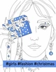 Розмальовка #Girls#Fashion#Christmas - зображення 1