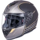 Мотошолом MT Helmets RAPIDE Revival A1 Matt Black Gold S - зображення 1