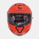 Мотошолом MT Helmets Thunder 3 SV SOLID Gloss Fluor Orange XL - зображення 4