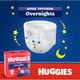 Дитячі підгузки-трусики Huggies Overnights Pants, розмір 5 (12-17 кг), 24 шт Нічні підгузники з індикатором вологи та захистом від протікання до 12 годин Памперси трусиками пантс для комфортного сну дітей - зображення 6