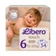 Дитячі підгузки Libero Touch розмір 6 (13-20 кг), 27 шт * 2 пачки Дитячі одноразові підгузники з захистом від протікань та індикатором вологи Памперси для дітей - зображення 1