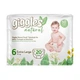 Дитячі підгузки 40 шт Giggles Natural розмір 6 Extra Large (15+ кг) - зображення 2