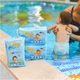 Дитячі підгузки-трусики для плавання Joy Happy Swim розмір L (12-17 кг), 10 шт Дитячі одноразові підгузники Pants з захистом від протікань Памперси трусиками пантс для дітей - зображення 5