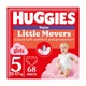 Детские подгузники-трусики Huggies Little Movers Pants для девочек размер 5 (12-17 кг) 68 шт - изображение 1