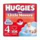 Детские подгузники-трусики Huggies Little Movers Pants для мальчиков размер 4 (9-14 кг) 3*36 шт - изображение 3