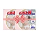 Дитячі підгузки-трусики Goo.N Plus розмір M (6-12 кг) 2*52 шт - зображення 1