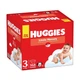 Дитячі підгузки Huggies Little Movers розмір 3 (4-9 кг) 168 шт - зображення 2