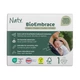 Дитячі органічні підгузки ECO by Naty BioEmbrace розмір 1 (2-5 кг), 25 шт Дитячі одноразові підгузники з міцними застібками та індикатором вологи Памперси для дітей - зображення 1