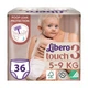 Детские подгузники-трусики Libero Touch Pants размер 3 (5-9 кг), 36 шт Детские одноразовые подгузники с индикатором влаги и защитой от протечек Памперсы трусиками пантс для детей - изображение 1